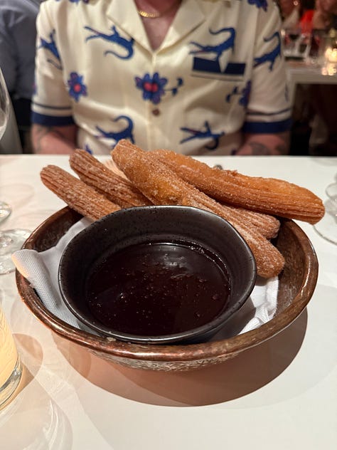 Salted Egg Yolk Danish at Hom Cafe & Wine, Churros at ABC Cocina, Breakfast Sandwich at Rigor Hill Market