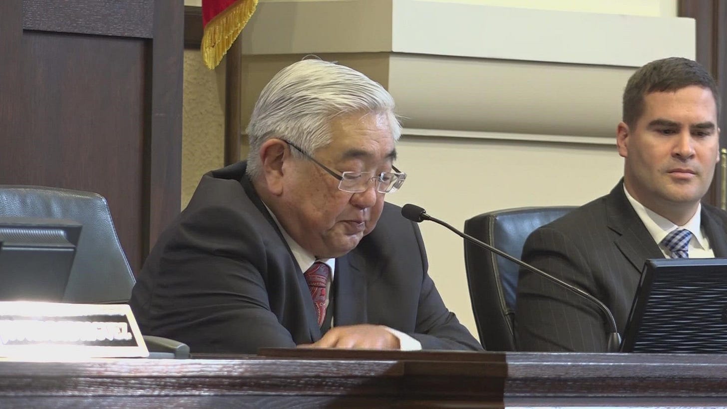 Peter Sakai helms first Bexar County Commissioners court meeting ...