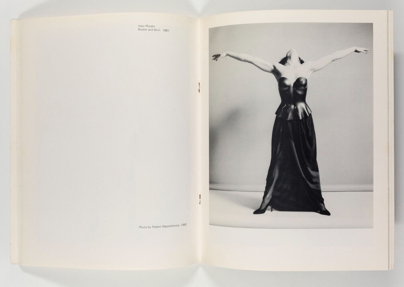 LISA LYON Robert Mapplethorpe ISSEY MIYAKE Exhibition catalogue HAYDEN –  ELEGANTLY PAPERED Vintage Fashion Magazines