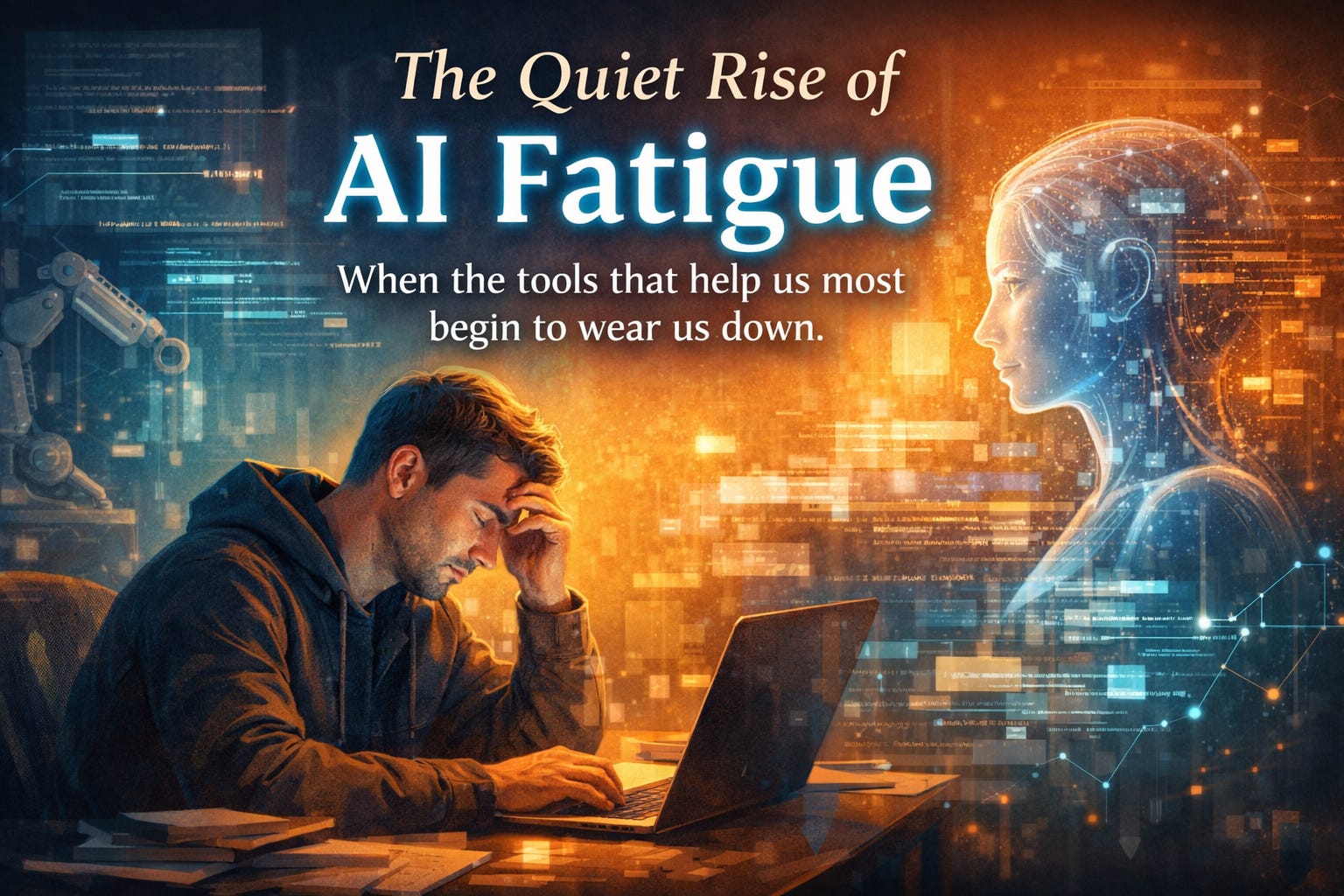 The Quiet Rise of AI Fatigue - by Paul Chaney