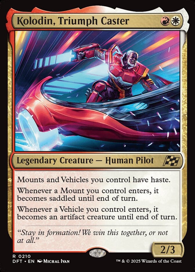 Kolodin, Triumph Caster (Aetherdrift #210)