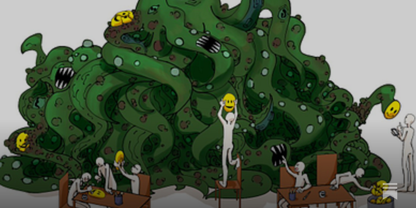 AI is a Shoggoth - by René Walter - GOOD INTERNET