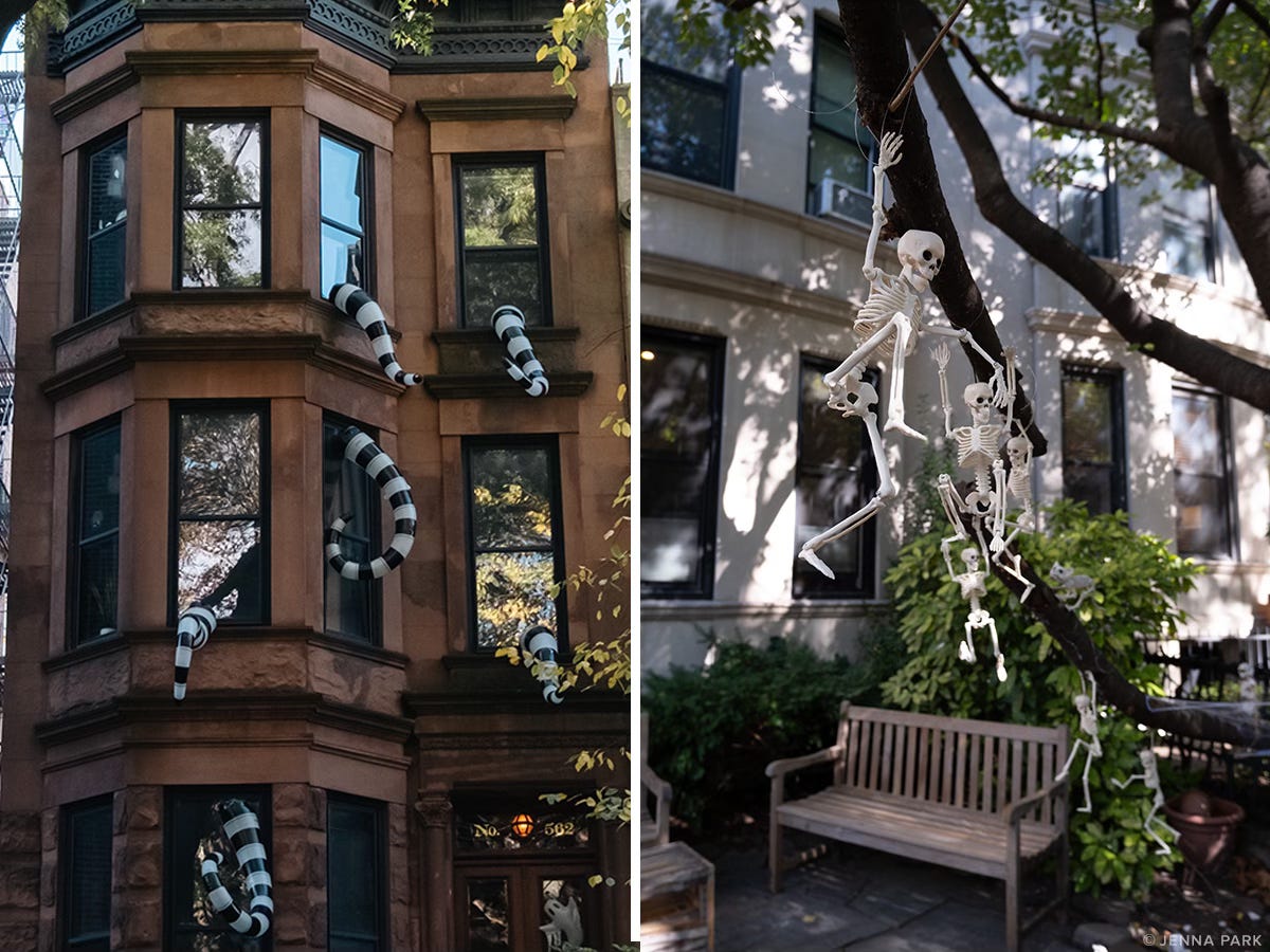 Brooklyn brownstones get festive