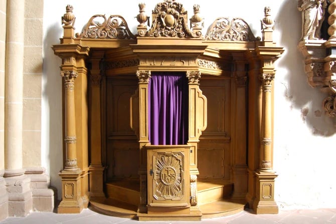 Confessional Credit Angela Marie via Flickr CC BY 20 CNA 12 16 14
