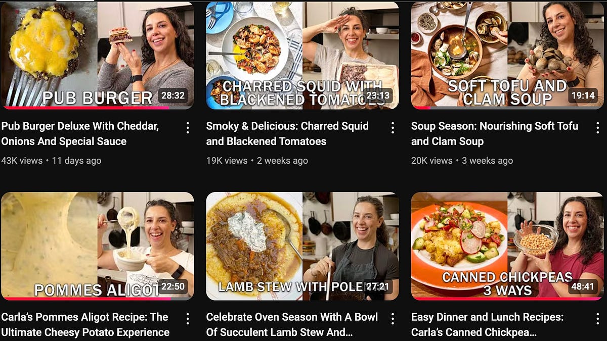 The True Costs of Being on YouTube - by carla lalli