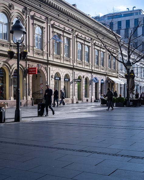 Snapshots from around the Serbian capital. 