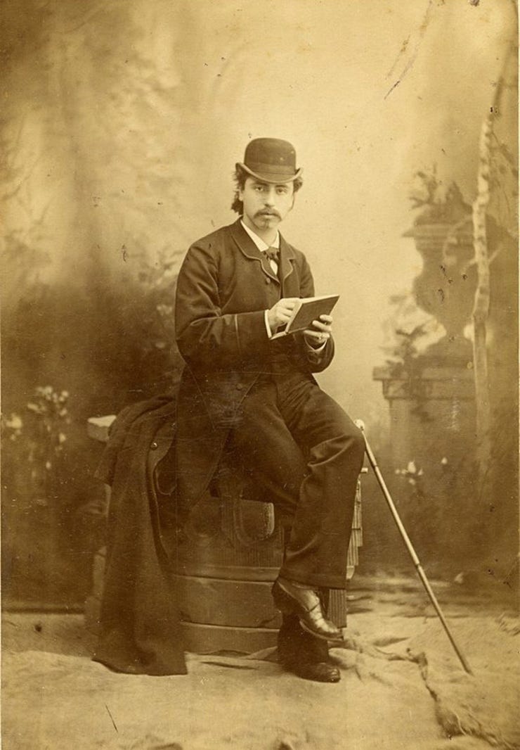 'Portret van Fredericus Jacobus van Rossum du Chattel' ca 1890 - foto: Adolphe Zimmermans