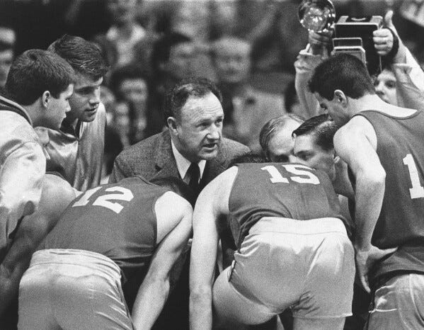 Gene Hackman's role in 'Hoosiers' led to an unforgettable, beloved film for fans far beyond Indiana | AP News Gene Hackman's role in 'Hoosiers' led to an unforgettable, beloved film for fans far beyond Indiana | AP News
