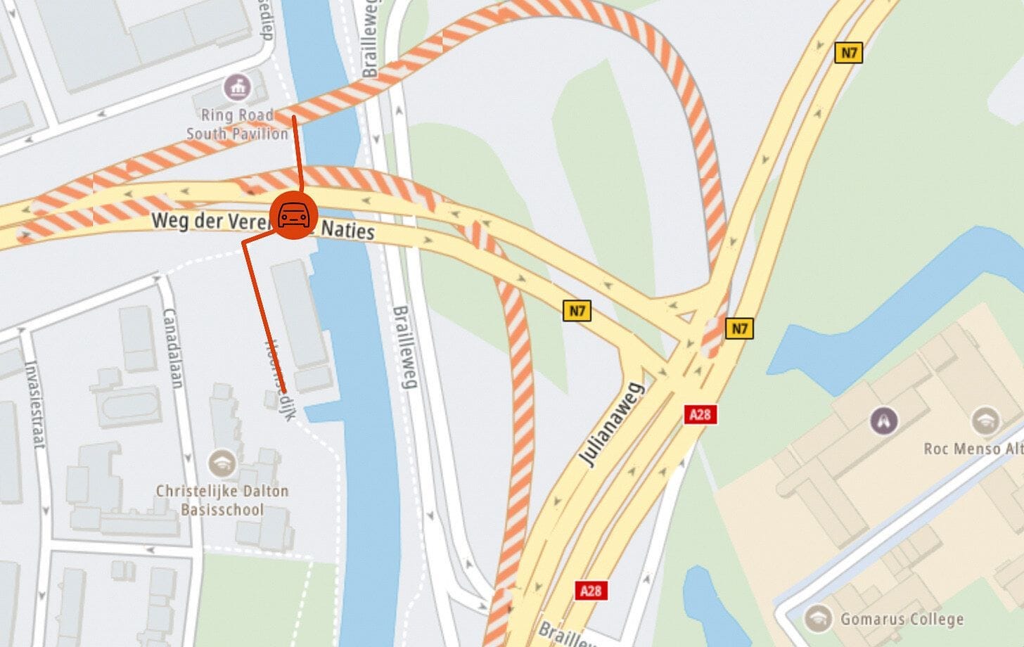 Operation Ring Zuid to Start a huge traffic distruption from march to september Operation Ring Zuid to Start a huge traffic distruption from march to september