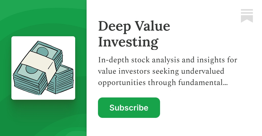 Deep Value Investing | Substack