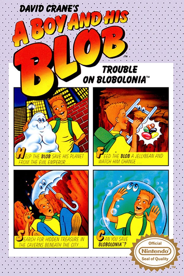 A Boy and His Blob: Trouble on Blobolonia (Video Game 1989) - IMDb