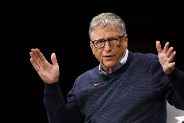 Bill Gates. Source: The Verge, 15 June 2022