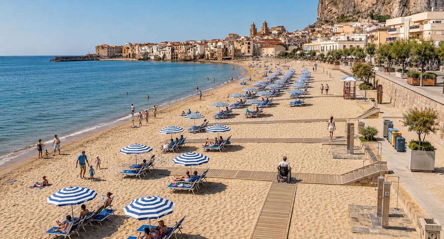 May be an image of beach and Camogli