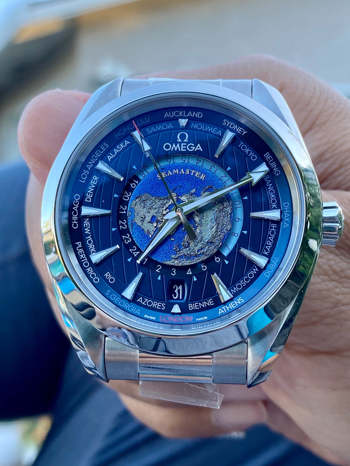 Review: Omega Seamaster Aqua Terra Worldtimer