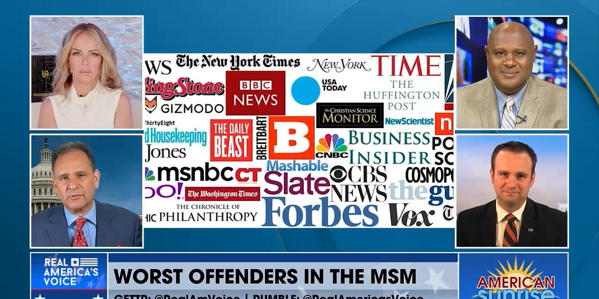 MSNOW AND ABC UNDER FIRE - by RealAmericasVoice