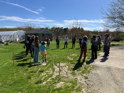 Workshops, gleaning at the farm, and sharing stories