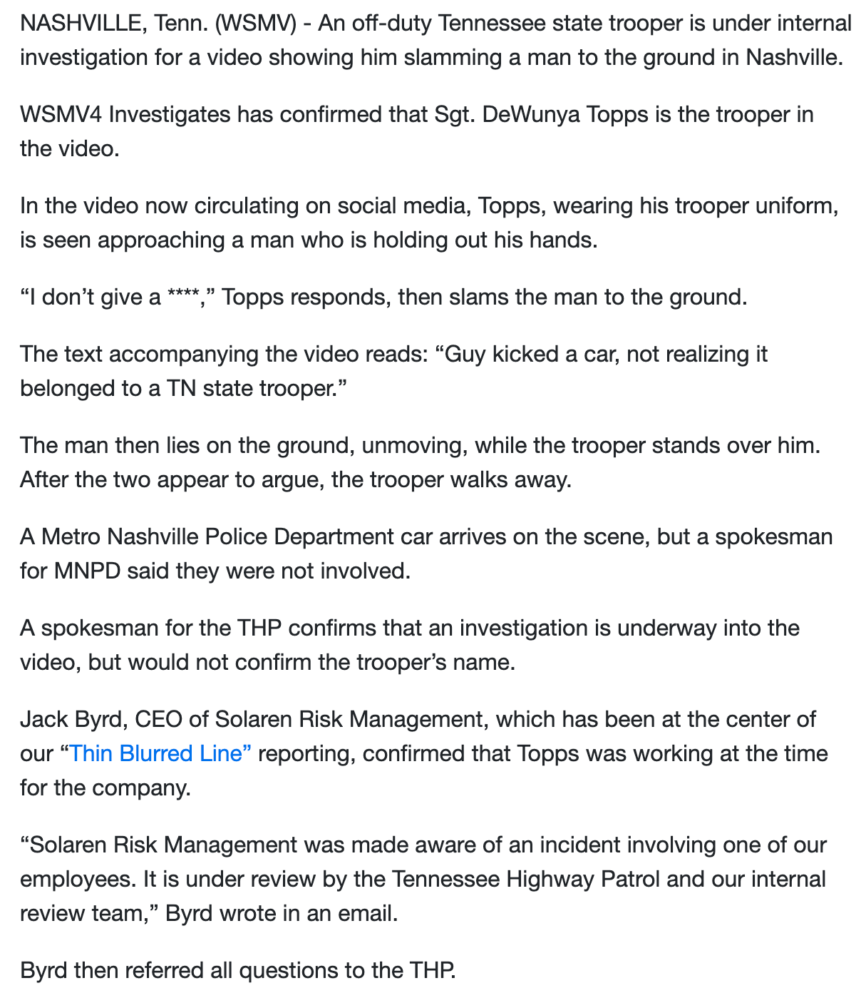 WSMV use-of-force incident still 2