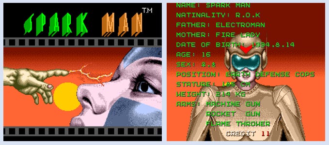 The Classic Arcade and Console Era (1972-1989) - Spark Man