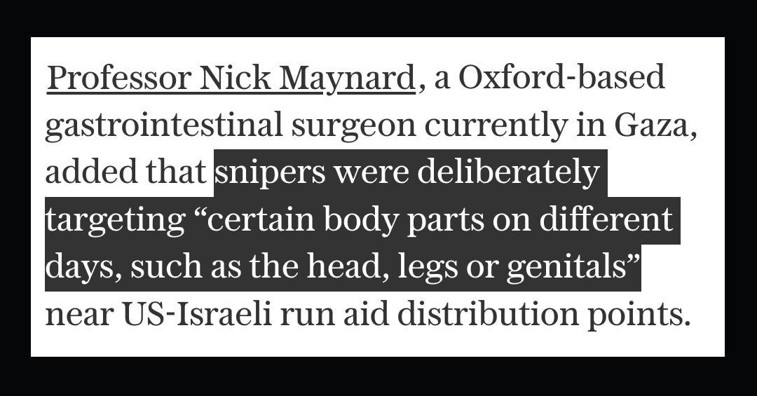 Israel’s Depravity Will Always Find New Ways to Shock You