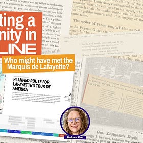 Project Recipe » Lafayette’s Tour in a Timeline 