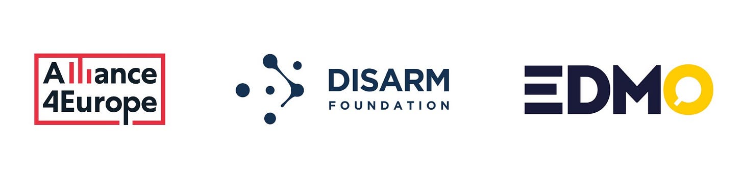EDMO Online Training: "An introduction to DISARM Framework on ...