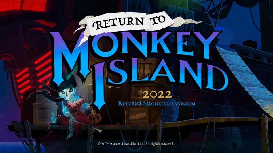 Werbebild zum neuen Teil von »Monkey Island«