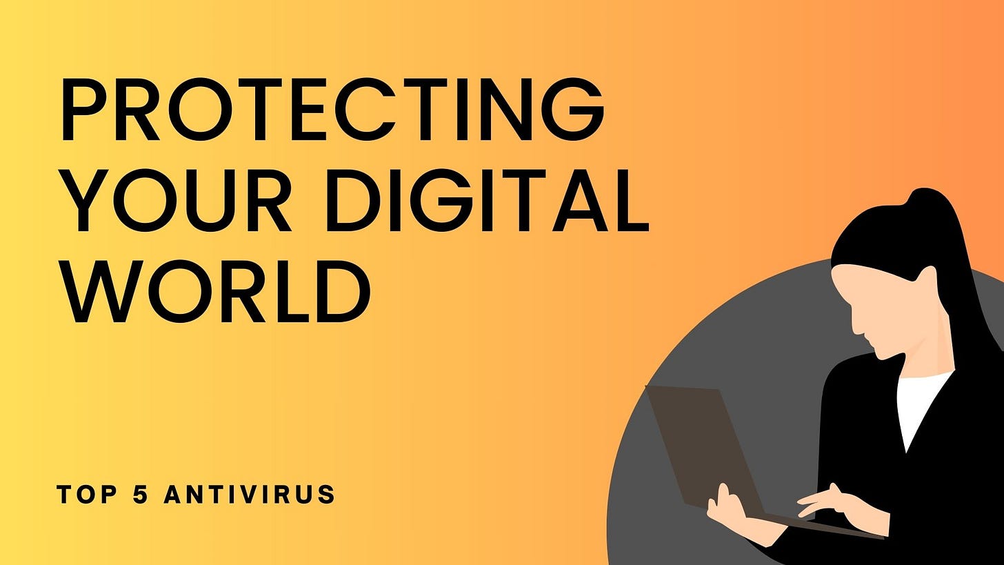Top 5 Antivirus Software for 2024: Protect Your Digital World