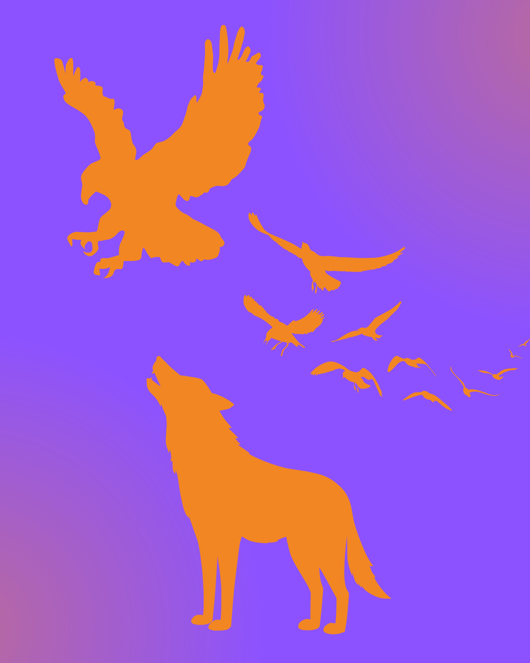 Sometimes, it’s just a crow. Or a dog.