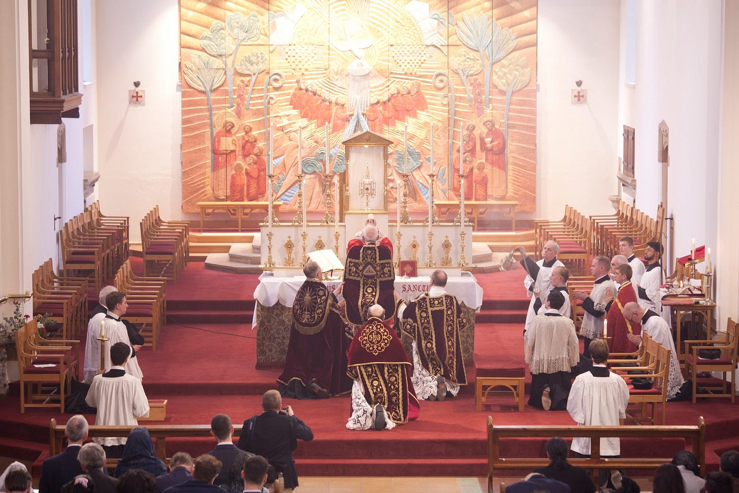 May be an image of 12 people, the Basilica of the National Shrine of the Immaculate Conception and text