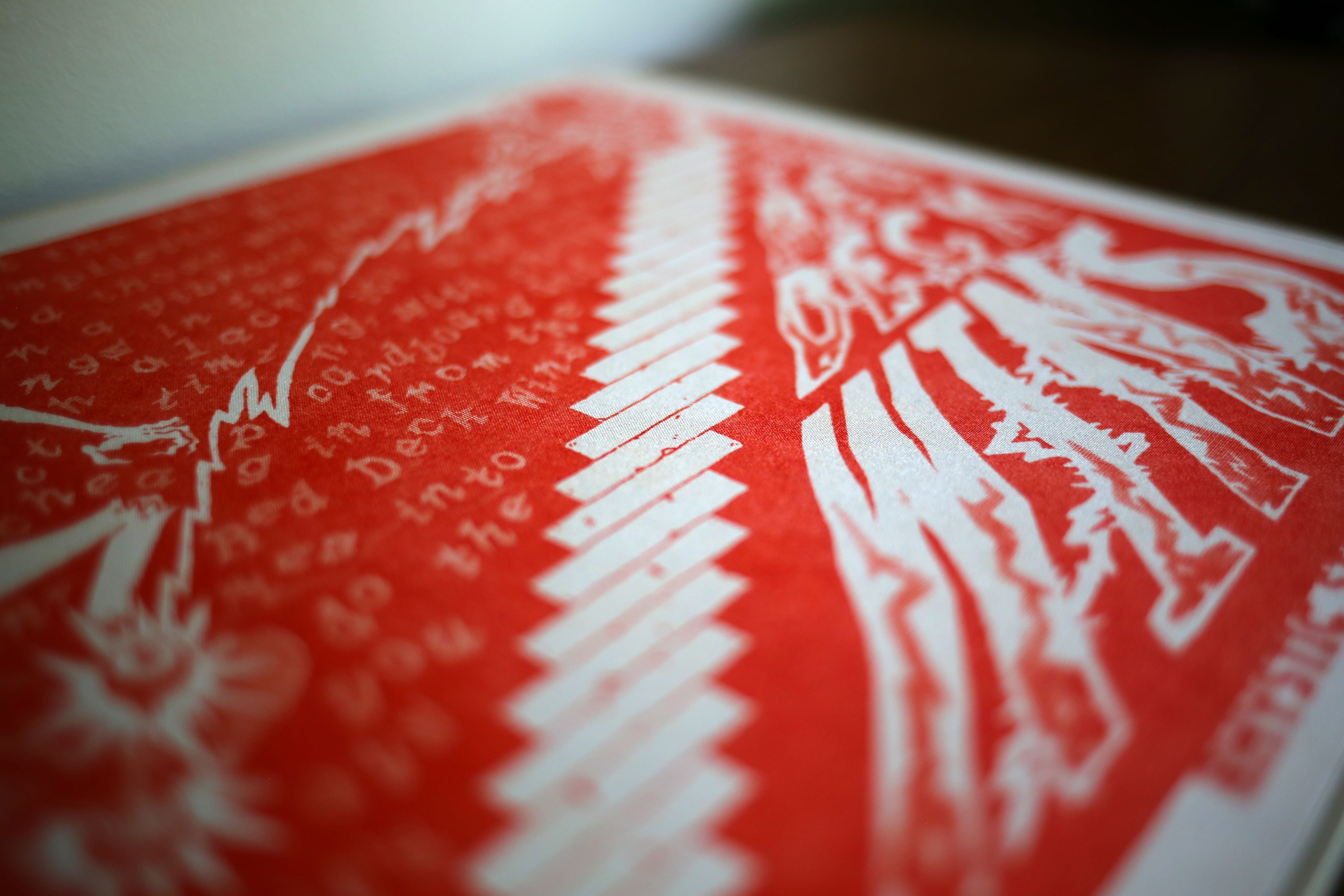 プレイマット　RED DECK WINS　Rope Arrow The Red Deck Wins Playmat - Rhystic Studies Substack