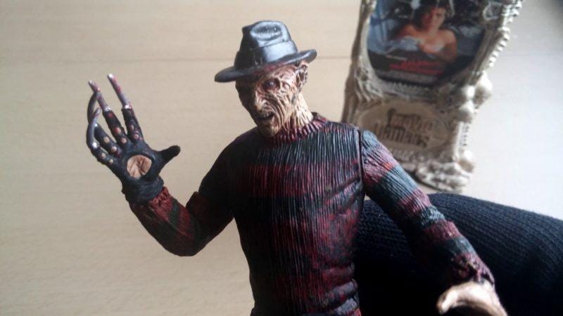 Freddie Krueger (Nightmare on Elm Street) NECA Movie Maniacs figure hot holiday horror gifts Freddie Krueger (Nightmare on Elm Street) NECA Movie Maniacs figure hot holiday horror gifts