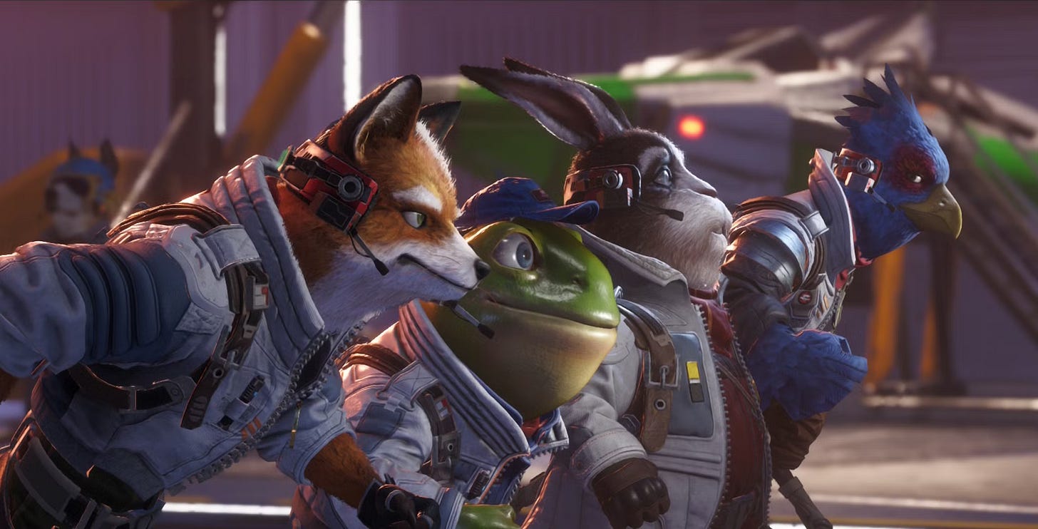 Star Fox on Switch 2 Star Fox on Switch 2