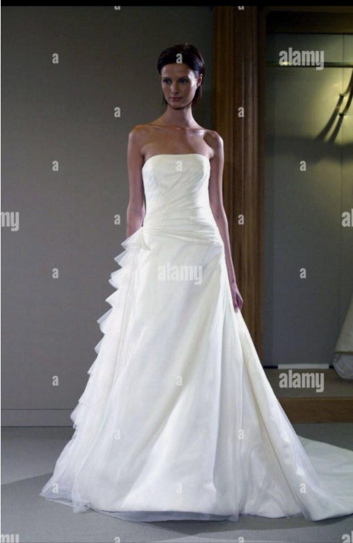 vera wang 2000s wedding dress Vintage Vera Wang main image 1