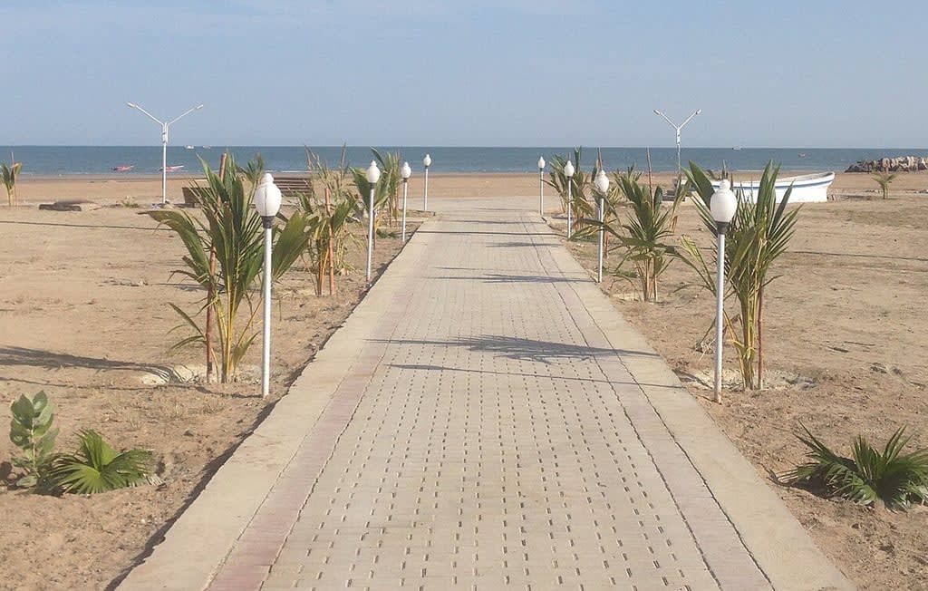 View of a beach in the port town of Pasni in Gwadar District, Balochistan, Pakistan. Photo: Handout