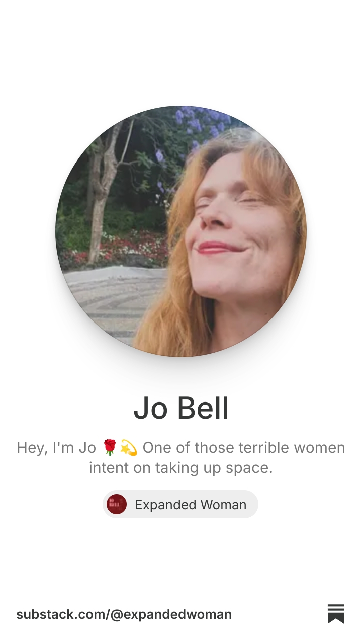 Jo Bell | Substack