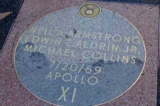 Why Apollo 11 Astronauts Have a Special 'Star' on Hollywood's Walk of Fame  | Military.com