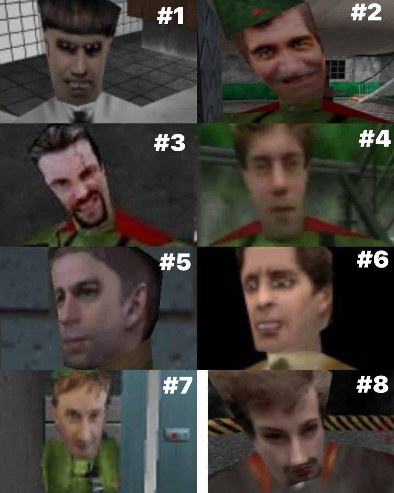 The faces of the Goldeneye guards! : r/n64 The faces of the Goldeneye guards! : r/n64