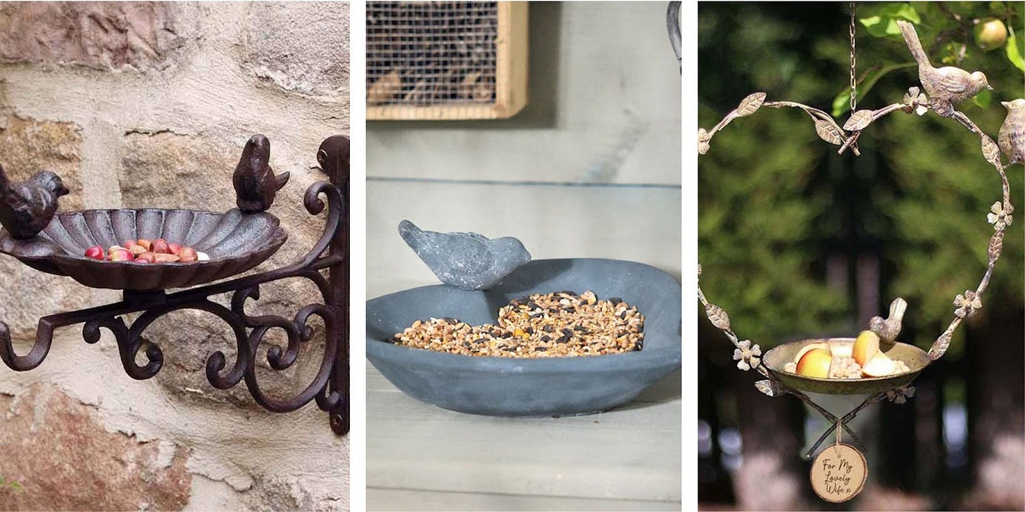 Types of Bird Feeders