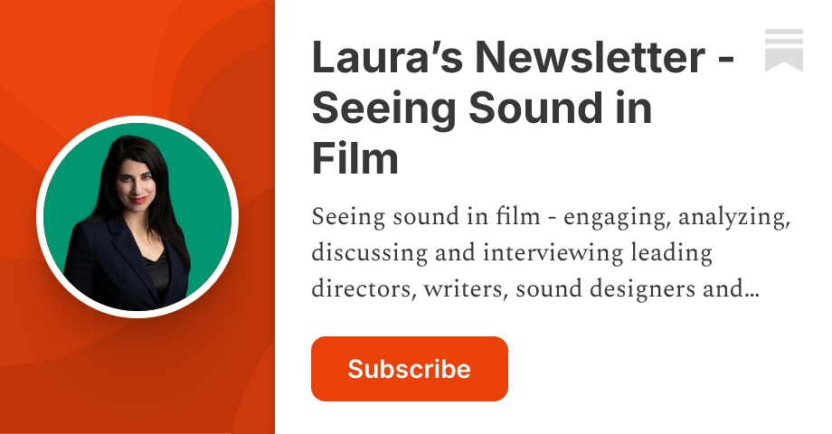 Laura Stack Viewsonic Laura’s Newsletter - Seeing Sound in Film | Dr. Laura Roman | Substack