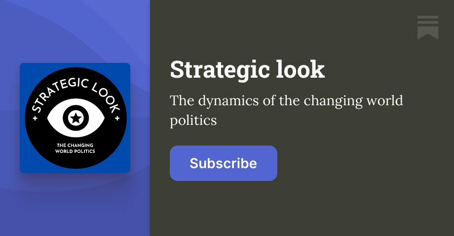Strategic look | Shivam tamrakar | Substack