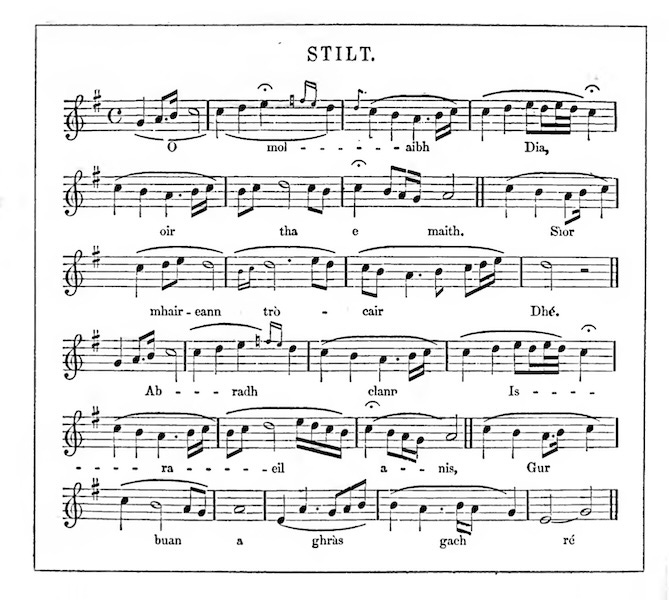 “Stilt” as annotated by musicologist Joseph Mainzer