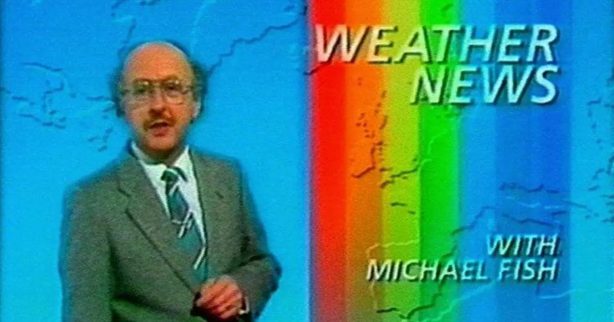 Who is Michael Fish and what did he say in 1987 hurricane weather forecast? – The Sun | The Sun Who is Michael Fish and what did he say in 1987 hurricane weather forecast? – The Sun | The Sun