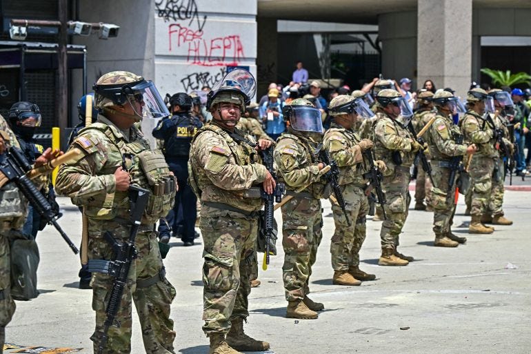 What is the National Guard at the heart of Trump's Los Angeles standoff? |  Donald Trump News | Al Jazeera