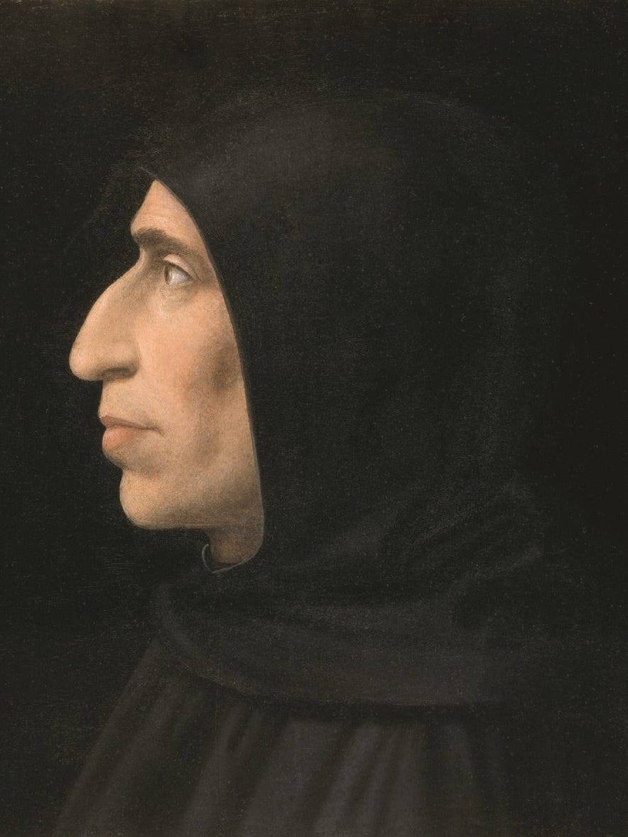 Portrait of Girolamo Savonarola Portrait of Girolamo Savonarola