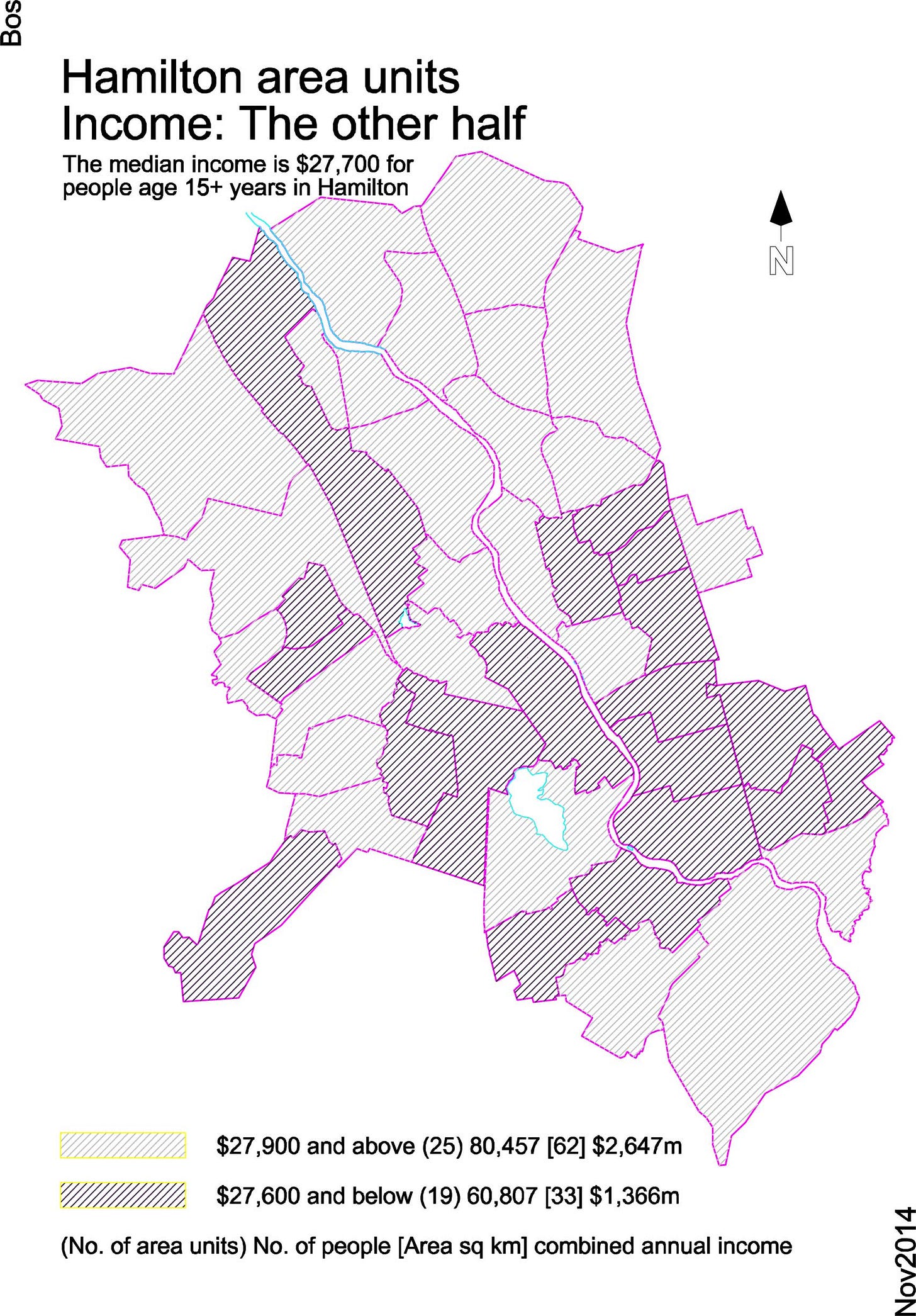 Hamilton Area Units by Income - The other half Hamilton Area Units by Income - The other half