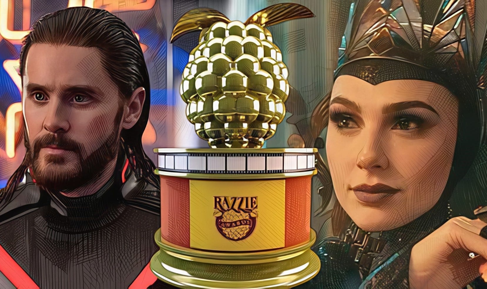 Amara Razzie Jared Leto y Gal Gadot, nominados a los Razzies 2026 por ‘Tron: Ares’ y ...