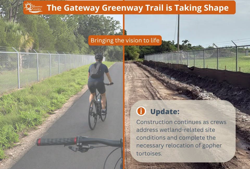 Gateway Greenway Trail Phase Three Construction Moves Forward