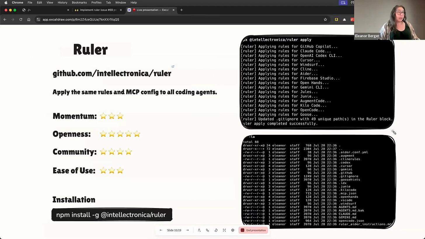 Ruler applying configuration to multiple agents Ruler applying configuration to multiple agents