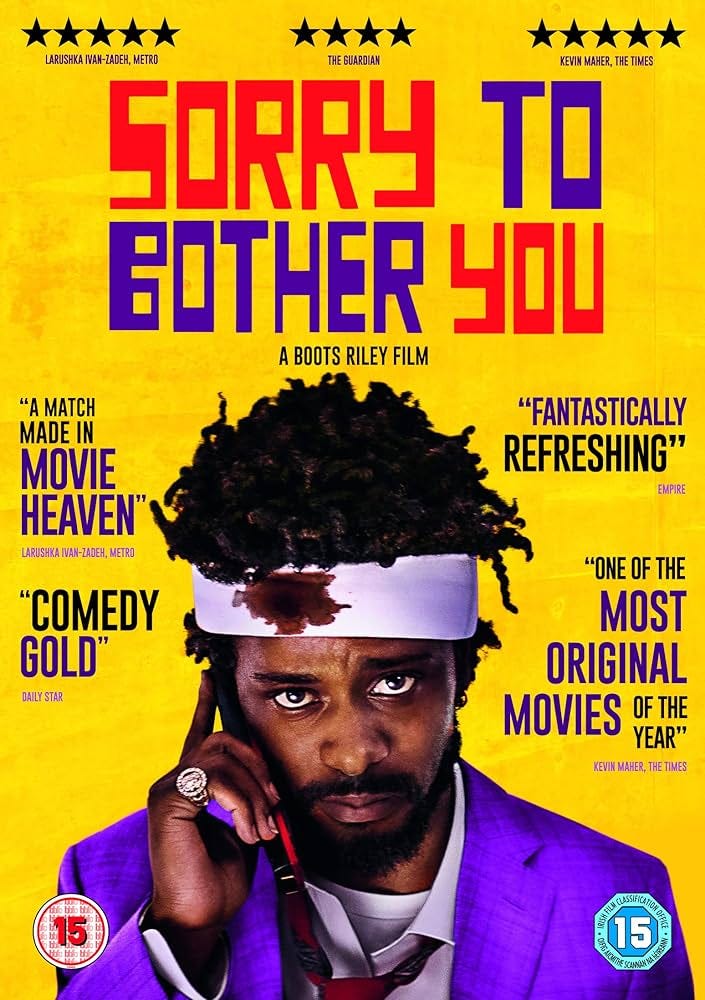 Amazon.com: Sorry to Bother You (DVD) [2018] : סרטים וטלוויזיה