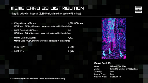 The Memes by 6529についてまとめてみた - mochio paper